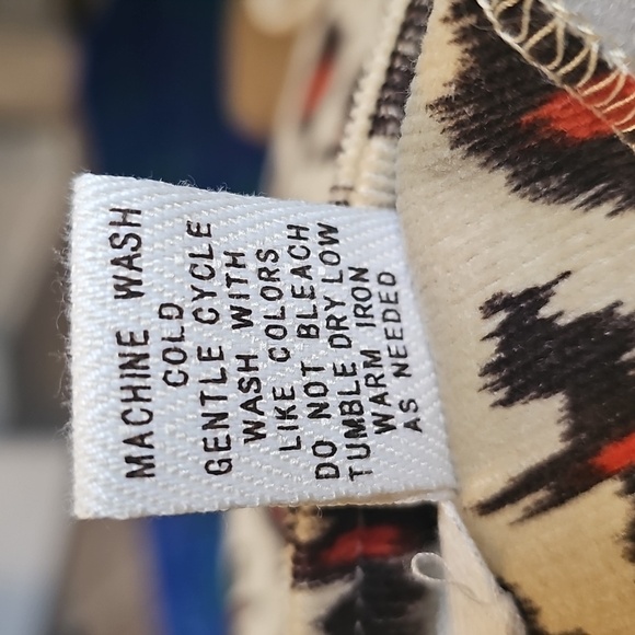 HBA Chic Women's Heart Pattern, Fall Colors Blazer, 3/4 Inch Sleeve, Size M/L - Picture 12 of 12